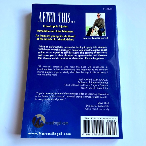 AFTER THIS, INSPIRATIONAL JOURNEY FOR ALL THE WRONG REASONS Autographed NEW Book - Picture 2 of 13